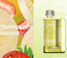 Elf Bar TE 5000 puffs Strawberry Banana