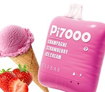 Elf Bar PI 7000 Champagne Strawberry Ice Cream