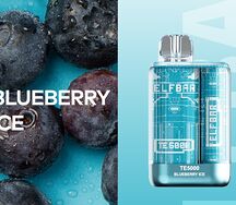 Elf Bar TE Blueberry Ice 5000