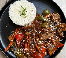 Կիմչի սոուսով հորթի միս