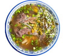 Срезанная лапша с квашеной капустой