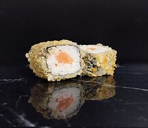 Жареный Мини с лососем