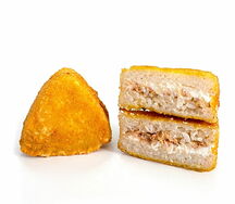 Онигири с лососем Терияки Темпура