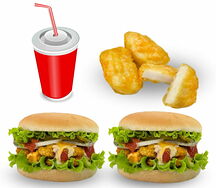 Комбо с Кинг бургерами