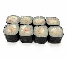 Маки с креветкой и сыром