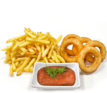 Комбо: Фри и Кольца Луковые