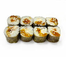 Маки с угрем