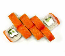 Филадельфия Сяке(лосось)Лайт с огурцом