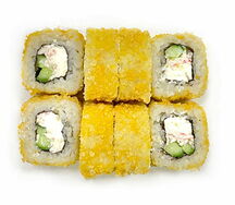 Темпурный ролл с крабом