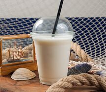 Молочный коктейль ванильный