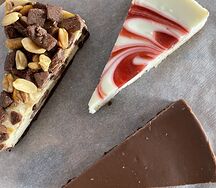 Чизкейк карамельный с арахисом