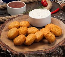 Медальоны сырные Моцарелла с халапеньо