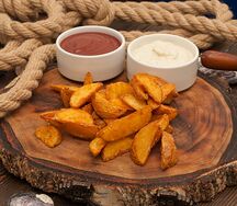 Картофельные дольки большая порция