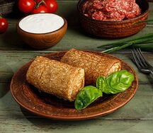 Блинчики с мясом