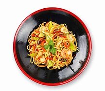 Лапша с морепродуктами