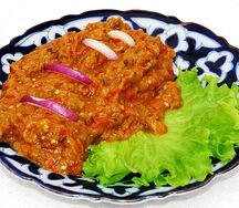 Икра из жареных овощей