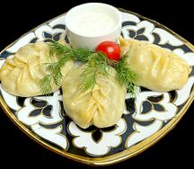 Манты с бараниной