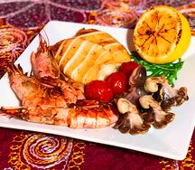 Ассорти гриль из морепродуктов