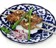 Шашлык из языка ягненка