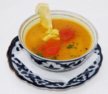 Похлёбка рыбная из судака и семги