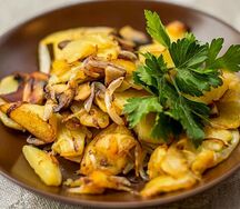 Картошка с грибами