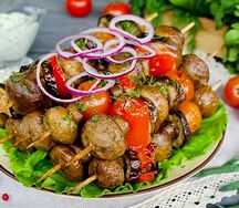 Овощи на мангале