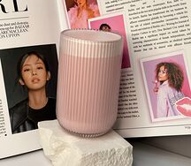 Розовый матча-латте