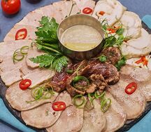 Мясная тарелка