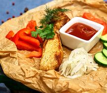 Шашлык из свиной шеи 