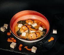 Мисо суп с креветками