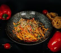 Удон с овощами