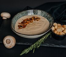 Суп крем грибной