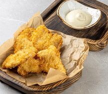Стрипсы куриные от шефа с горчичным соусом
