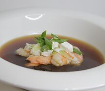 Мисо с креветкой