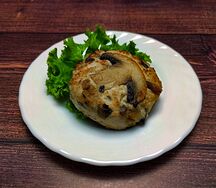 Котлета куриная с грибами