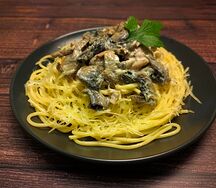 Паста Сливочная курочка с грибами 
