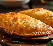 Чебурек с картофелем и сыром