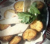 Картофель на мангале