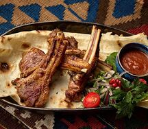 Шашлык из бараньей корейки