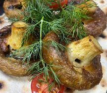 Шашлык из шампиньонов
