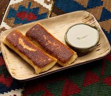 Блинчики с мясом и сметаной 