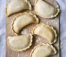 Вареники ручной лепки с лобио