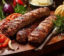 Шашлык из бараньей печени