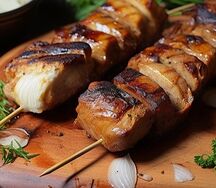  Шашлык из курдюка