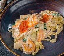 Паста с морепродуктами