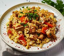 Плов с курицей