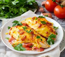 Куриная грудка с ветчиной и сыром