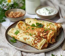 Блинчик с курицей