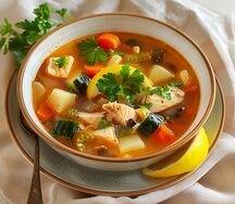 Суп Солянка рыбная