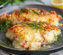 Минтай с крабовыми палочками